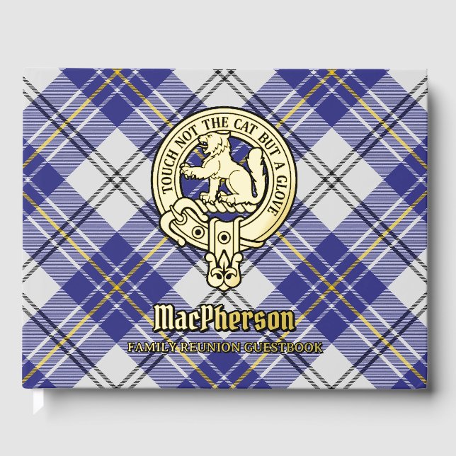 MacPherson Family Reunion Guest Book (Front)