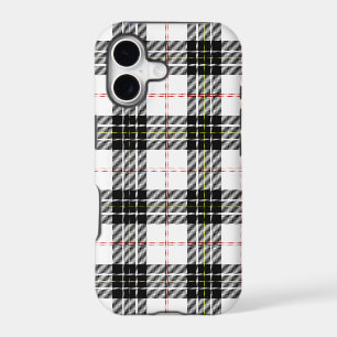MacPherson tartan black white plaid