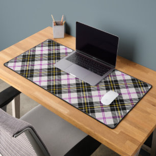 MacPherson Tartan Scottish Plaid Pattern Desk Mat