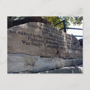 macquarie's chair postcard