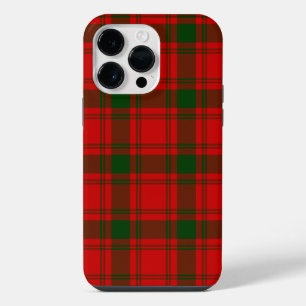 MacQuarrie tartan red green plaid iPhone 14 Pro Max Case