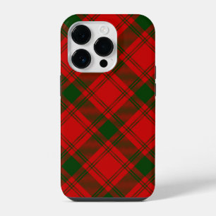 MacQuarrie tartan red green plaid iPhone 14 Pro Case