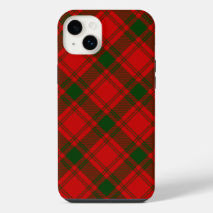 MacQuarrie tartan red green plaid iPhone 14 Plus Case