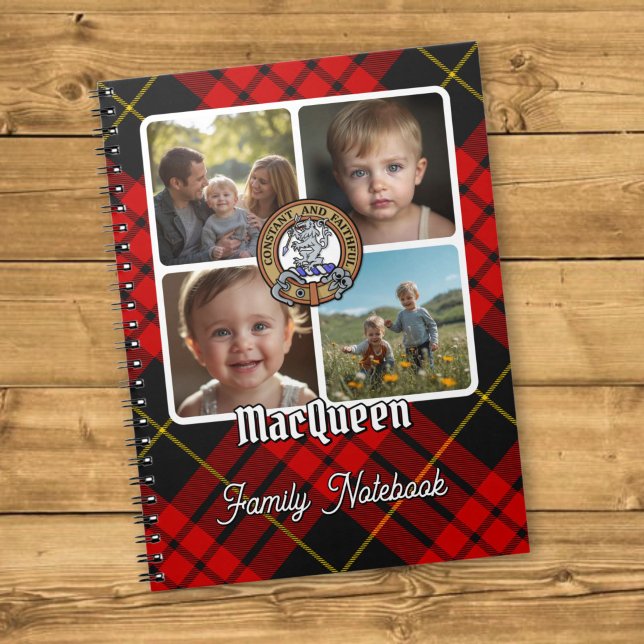 MacQueen Family Photo Collage Notebook (Creator Uploaded)