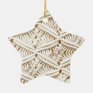 Macrame Ceramic Tree Decoration
