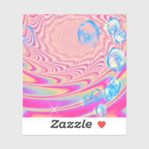 MACRAME'- Colourful Abstract Image of Fractal Art 