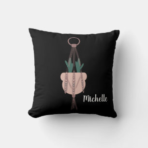 Macrame Plant Hanger Planter Pots Trailing Cactus Cushion