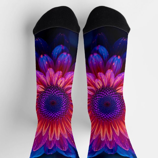 Macro Crystalline Cascade Socks (Top)