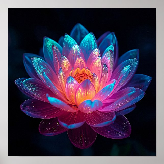 Macro Ethereal Zen Poster (Front)