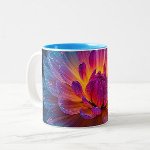Macro Ethereal Zen Two-Tone Coffee Mug