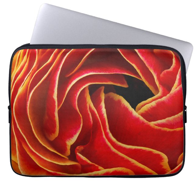 Macro Flower | Flower Fields Carlsbad, CA Laptop Sleeve (Front)
