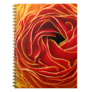 Macro Flower Flower Fields Carlsbad, CA Spiral Notebook