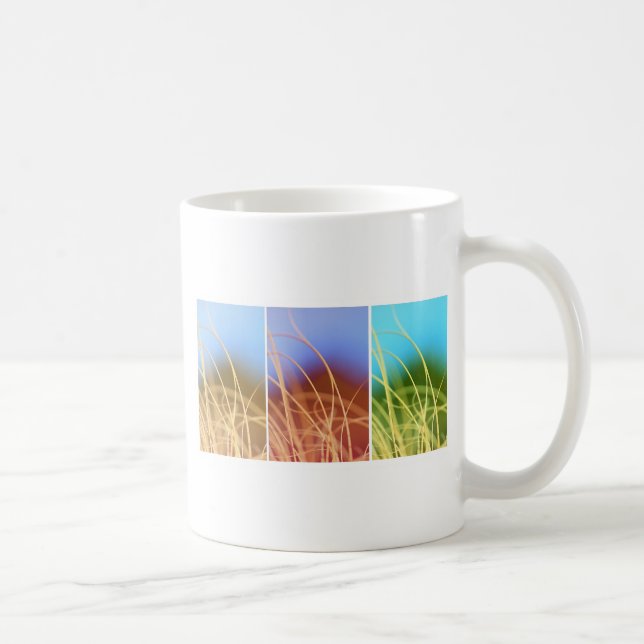 Macro Grass Trio Coffee Mug (Right)