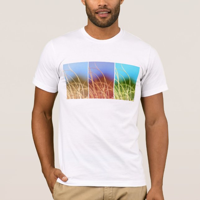 Macro Grass Trio T-Shirt (Front)