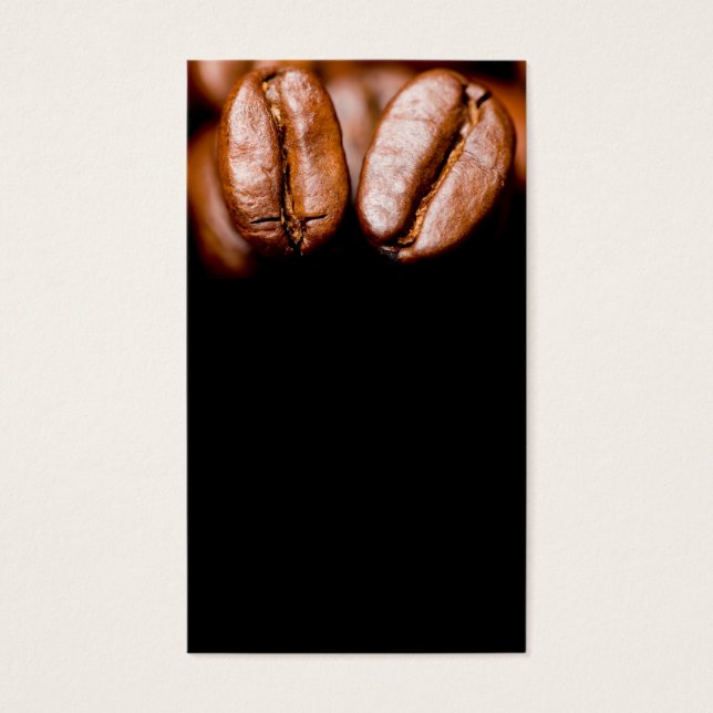 Macro of coffee beans (Front)