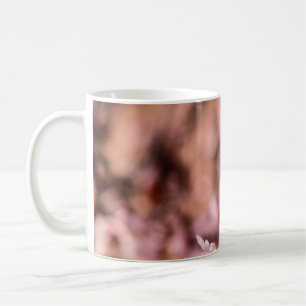 MACRO PHOTOGRAPHY OF BLOOMING PINK CHERRY BLOSSOMS COFFEE MUG