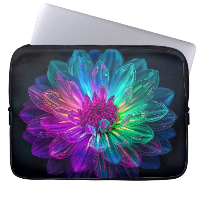 Macro Prism Petals 13 inch Laptop Sleeve (Front)
