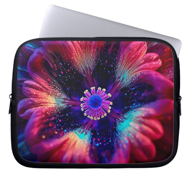 Macro Radiant Riot 10 inch Laptop Sleeve (Front)