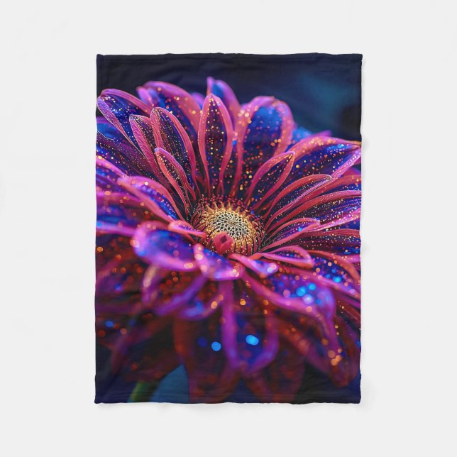 Macro Reverie Dream Fleece Blanket (Front)