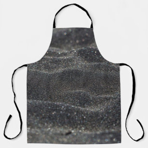 Macro sand black blurred blur apron