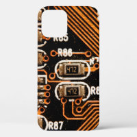 macro shot of circuitboard,cables,capacitors,card,