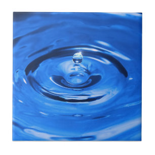 Macro water drop tile