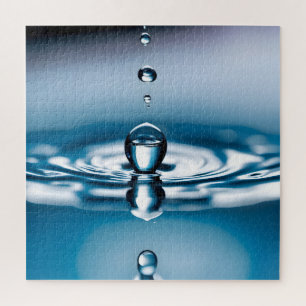 Macro water drops jigsaw puzzle