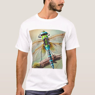 Macromia Dragonfly 200924IREF242 - Watercolor T-Shirt