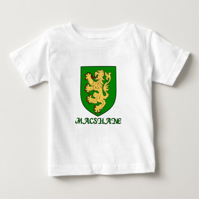 MacShane Family Shield Baby T-Shirt (Front)