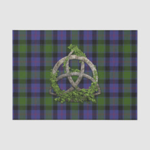 MacTaggart Tartan And Celtic Trinity Knot Tissue Paper