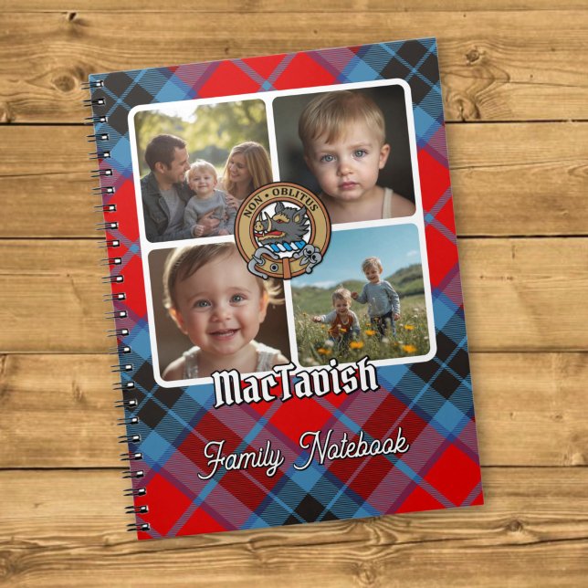 MacTavish Family Photo Collage Notebook (Creator Uploaded)