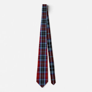 MacTavish Tartan Print Tie