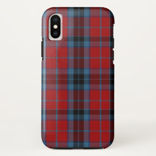 MacTavish Tartan Red and Blue Plaid Case-Mate iPhone Case