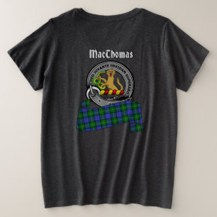 MacThomas Clan Badge Women's Back Plus Size T-Shirt