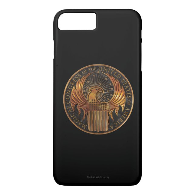 MACUSA™ Medallion Case-Mate iPhone Case (Back)