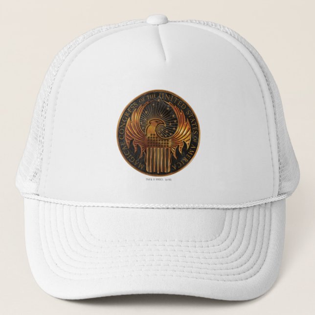 MACUSA™ Medallion Trucker Hat (Front)