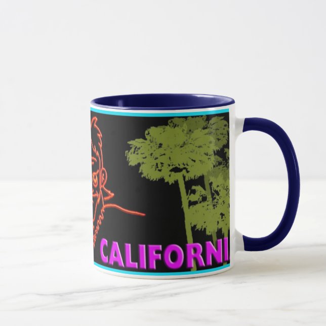 Macvy Hollywood California Mug! Mug (Right)