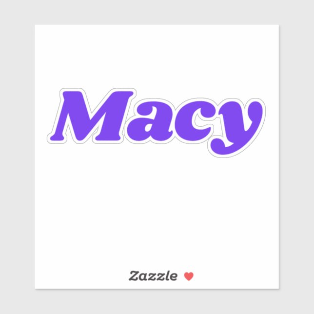 Macy (Sheet)