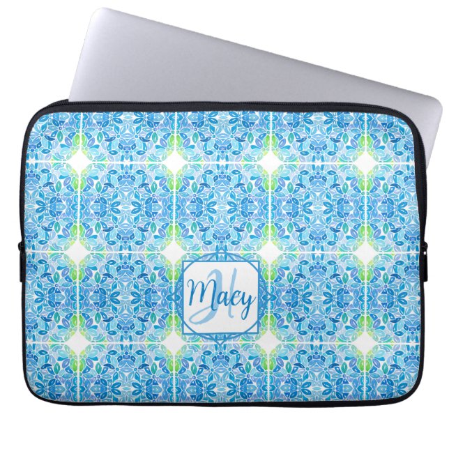 Macy Mosaic Laptop Sleeve (Front)