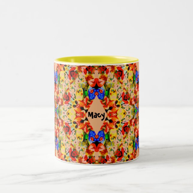 MACY ~ Personalised Christmas Mug ~ (Center)