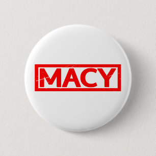 Macy Stamp 6 Cm Round Badge