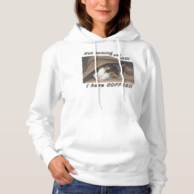 Macy Wants Coffee Too Hoodie (Front)