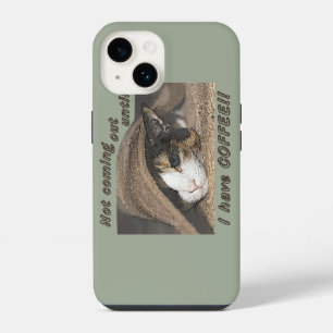 Macy Wants Coffee Too iPhone 14 Case