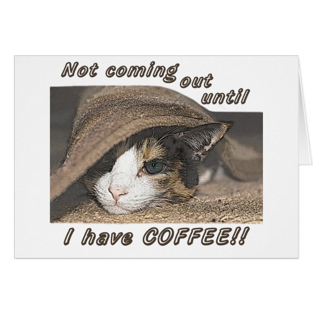 Macy Wants Coffee Too Thinking Of You (Front Horizontal)