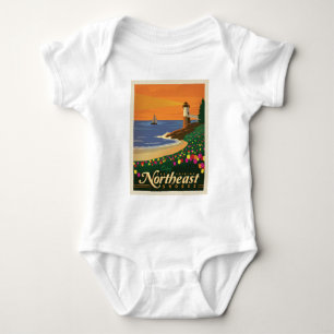 Macy's Flower Show Northeast Baby Bodysuit