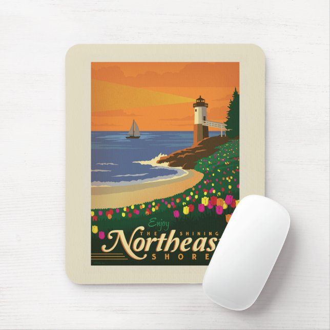 Macy's Flower Show | Northeast Mouse Pad (With Mouse)