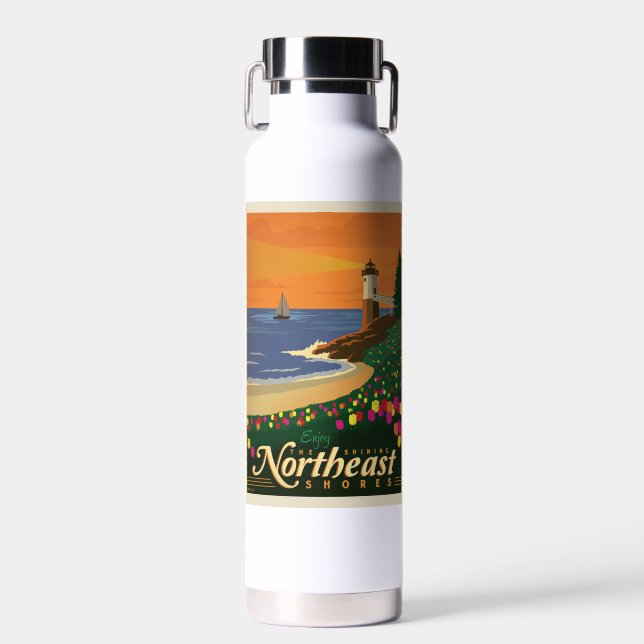 Macy's Flower Show | Northeast Water Bottle (Front)