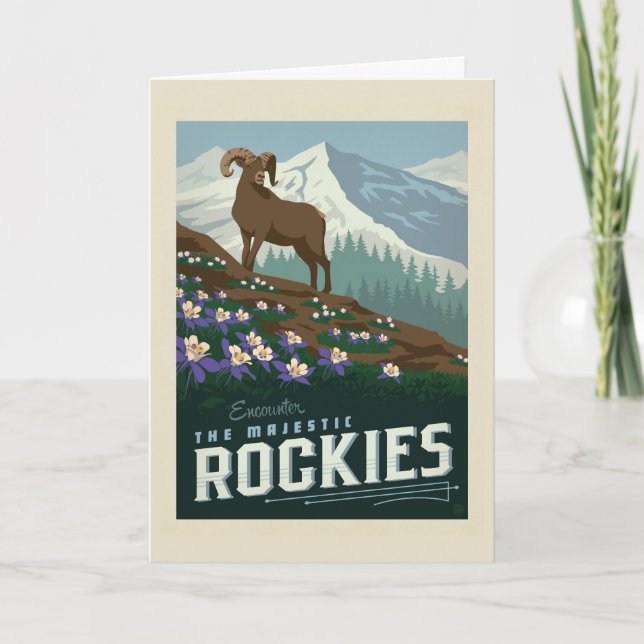 Macy's Flower Show|Rockies Card (Front)