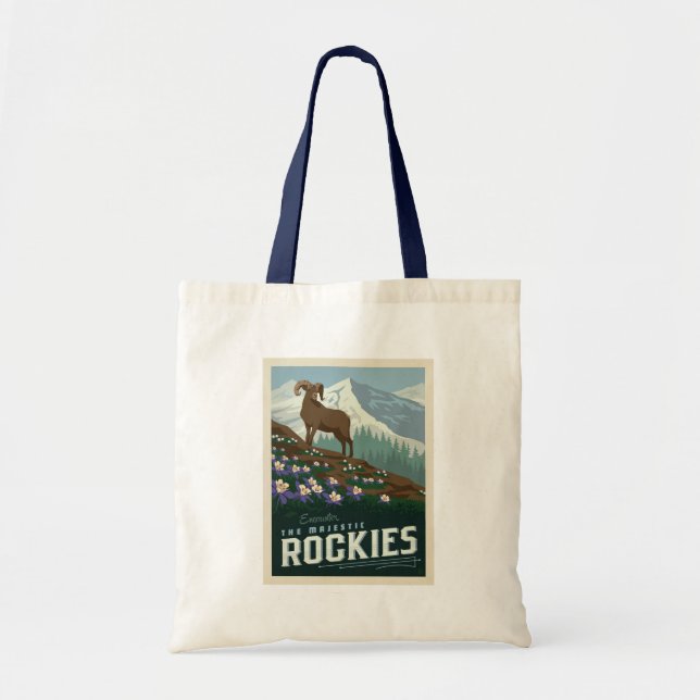 Macy's Flower Show|Rockies Tote Bag (Front)
