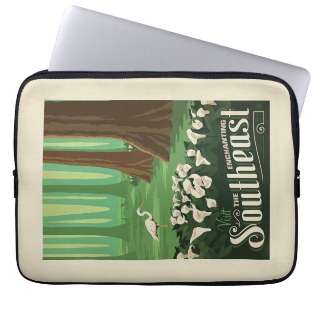 Macy's Flower Show | Southeast Laptop Sleeve (Front)